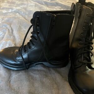 Black Combat Boots